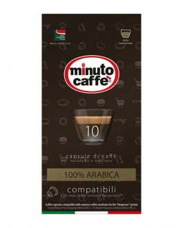 Minuto nespresso 100%arabica 10cps