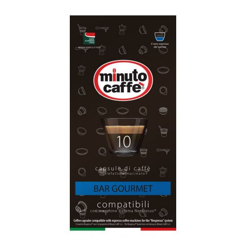 Minuto nespresso bar gourmet 10cps