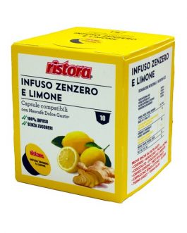 RISTORA INFUSO ZENZERO E LIMONE – 10 CPS