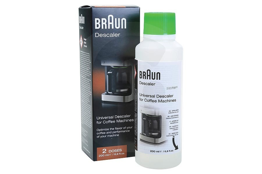 Braun Decalcificante liquido 200ml – 2 dosi