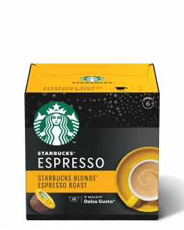 12 capsule Starbucks® by Nescafé® Dolce Gusto® Blonde Espresso Roast