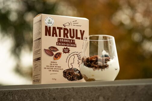 granola natruly cacao e quinoa