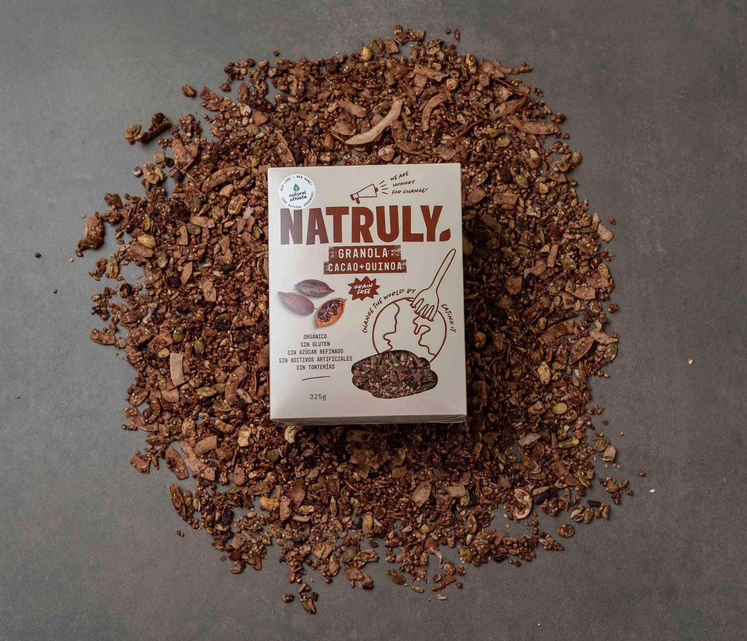 granola cacao e quinoa