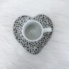 Piattino a forma di cuore a Pois - immagine 4