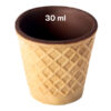 CHOCUP 30CC - la tazzina da caffè al cioccolato da mangiare - immagine 2