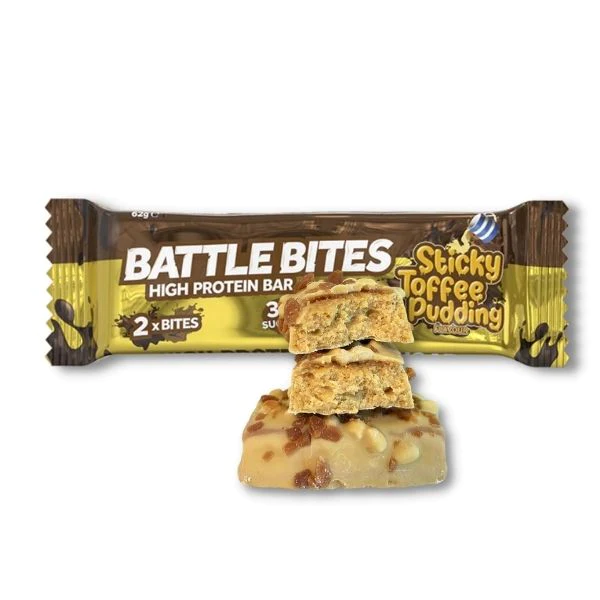 Battle Bites – Sticky Toffee Pudding 62g