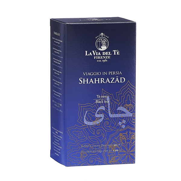 SHAHRAZAD Tea Travels in filtri