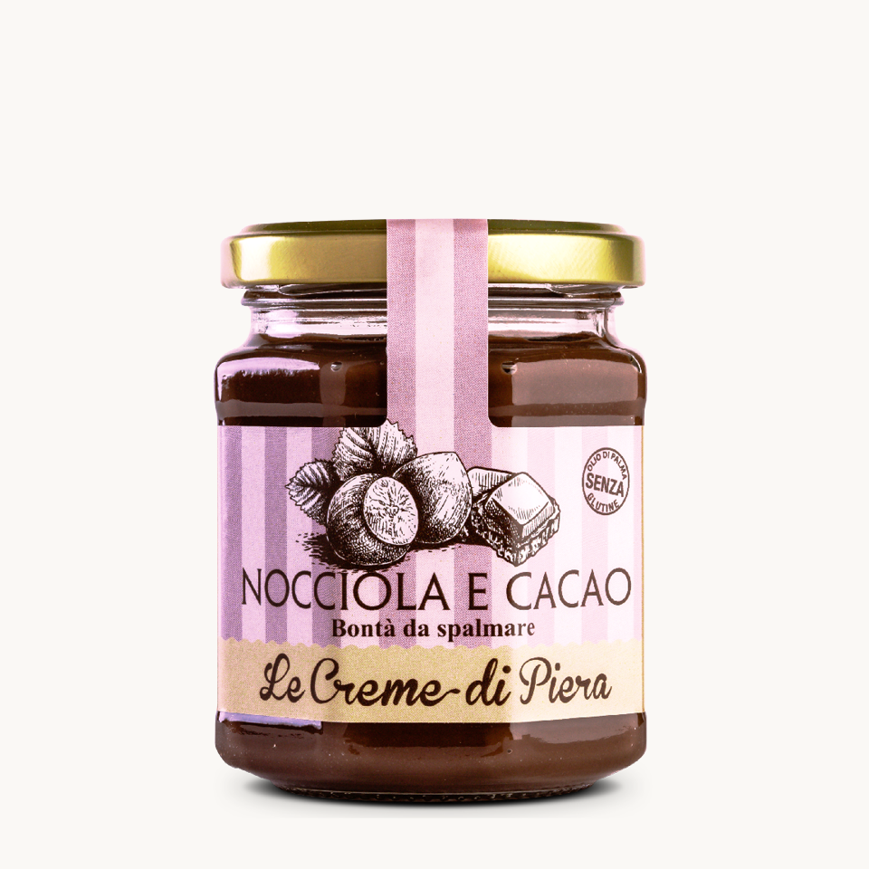 Spalmabile artigianale Nocciola e cacao