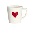 Set 2 tazzine espresso Cuore rosso - immagine 2