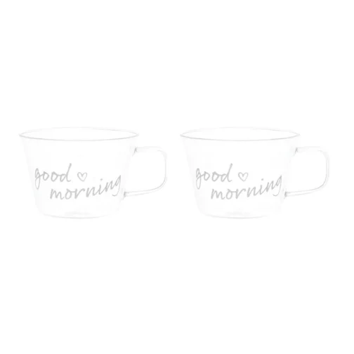 Set 2 tazze colazione Good Morning 280ml - immagine 2