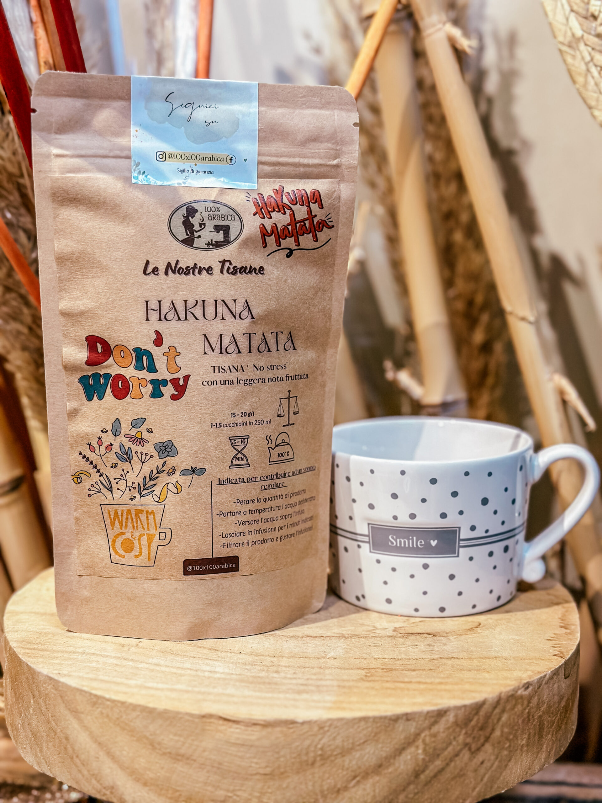 Hakuna Matata – Tisana “No Stress” con una nota fruttata 70gr